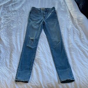 Madewell road tripper jeans 25 tall